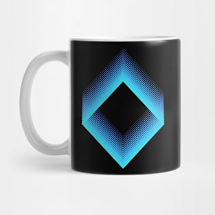 Abstract Diamond Gradient 2 Mug